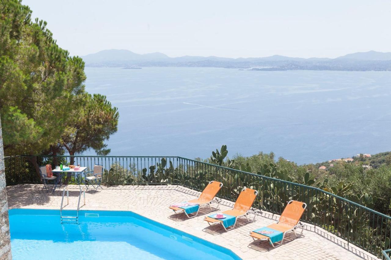 Villa Lithari, Nissaki, Corfu Vigglatouri Kültér fotó