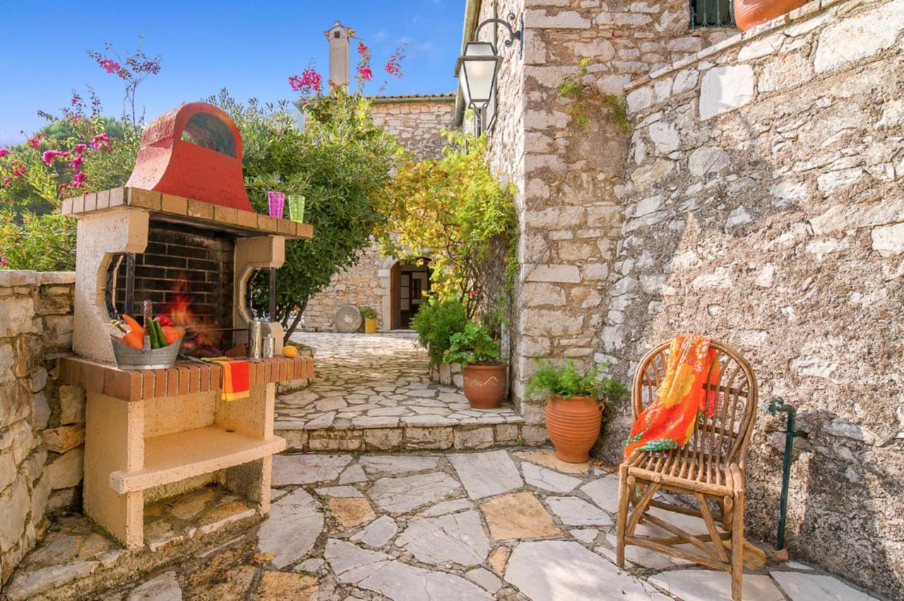 Villa Lithari, Nissaki, Corfu Vigglatouri Kültér fotó